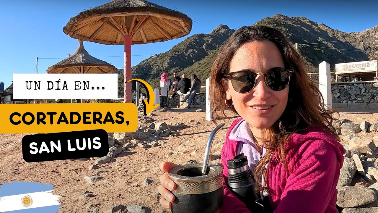 🌞Un día increíble en CORTADERAS, San Luis | Villa Elena, Cascada Esmeralda y Dique Piscu Yaco💫