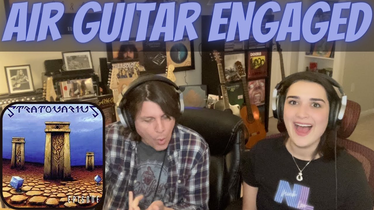 WIFE FIRST TIME LISTENING TO Stratovarius - Stratosphere | COUPLE REACTION