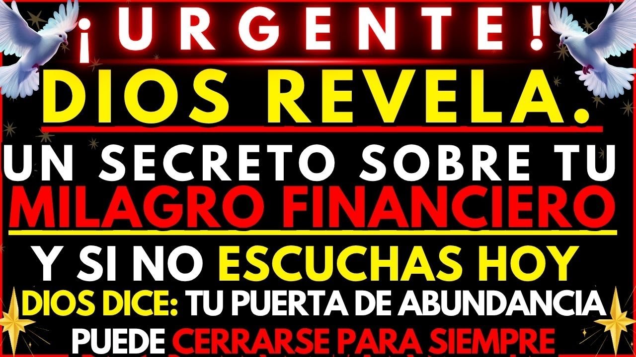 🔴 DIOS REVELA LO QUE NADIE TE DIJO SOBRE TU MILAGRO FINANCEIRO… Y LO QUE ESTÁ PASANDO EN TU CASA.