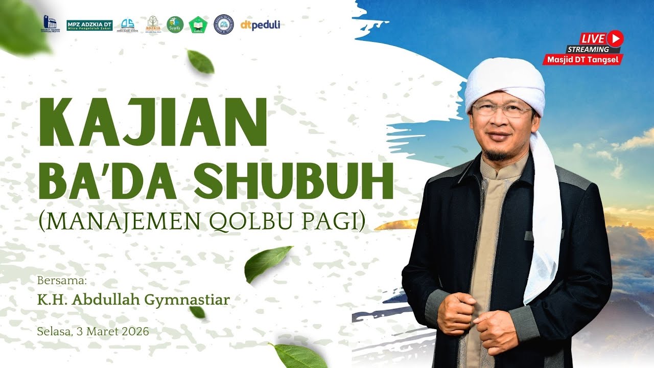 MQ Pagi Bersama Aa Gym di Masjid Daarut Tauhiid (Al-Hadi) Tangerang Selatan