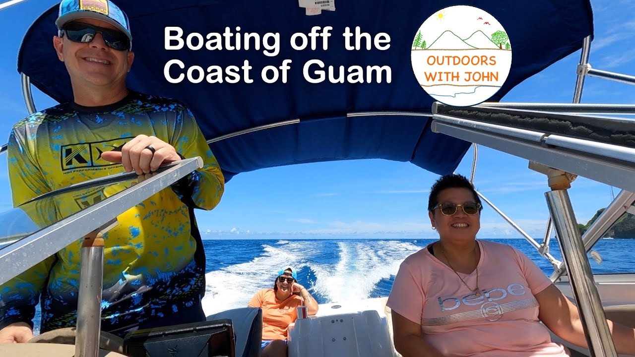 Boating off the Coast of Guam