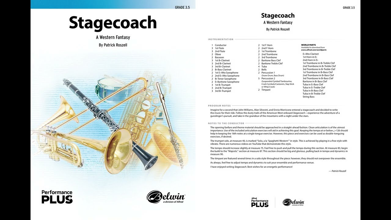 Stagecoach, by Patrick Roszell – Score & Sound