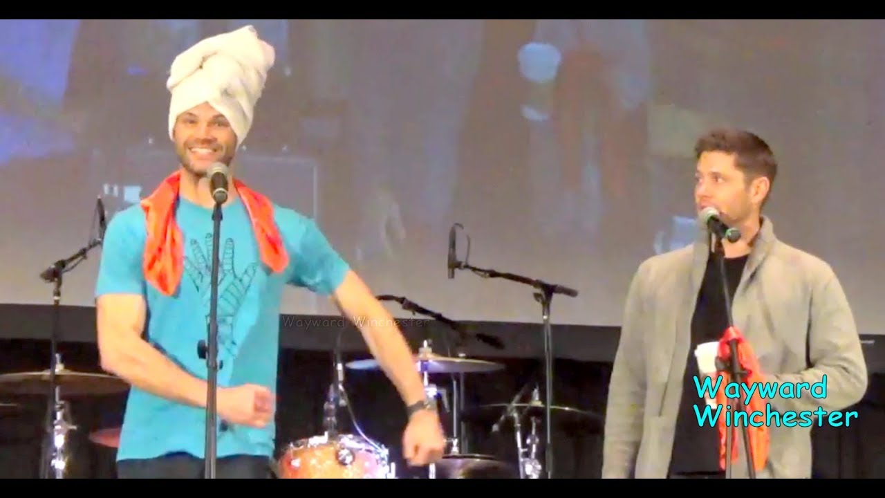 Jared Padalecki's HILARIOUS Rowena Accent & 'Leprechaun Dance'
