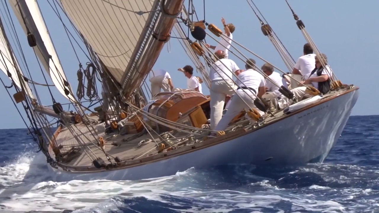 William Fife & Sons Gaff Rigged Cutter Sail Boat
