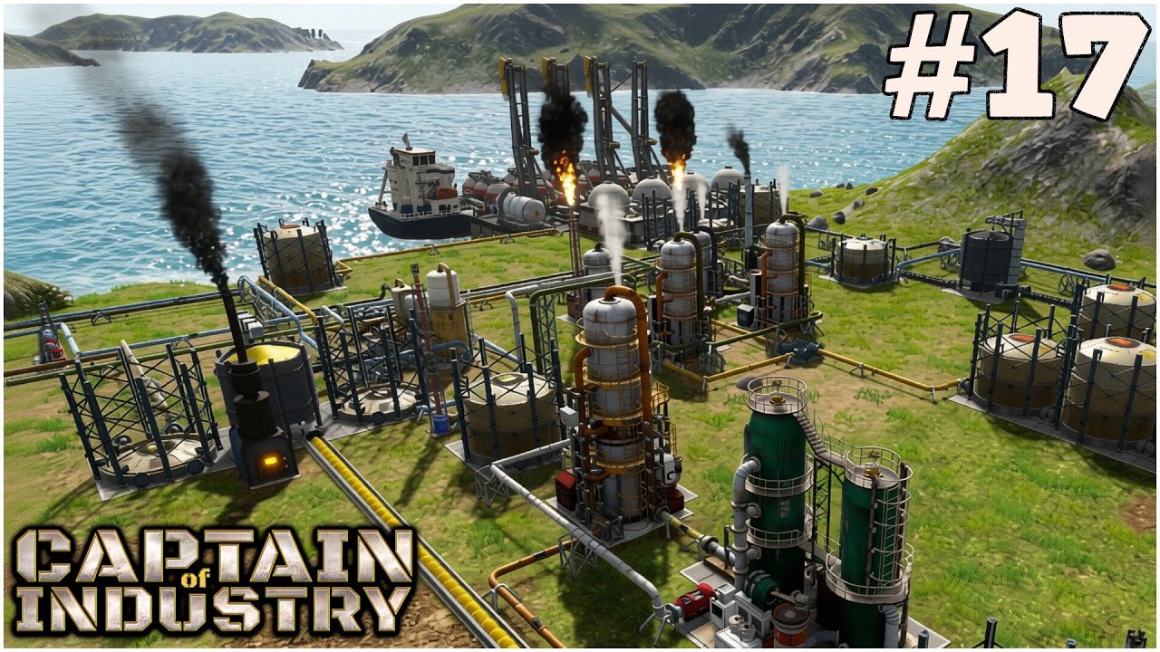 #17 SFRUTTIAMO IL GAS E PRODUCIAMO IDROGENO E NAFTA - CAPTAIN OF INDUSTRY - GAMEPLAY ITA