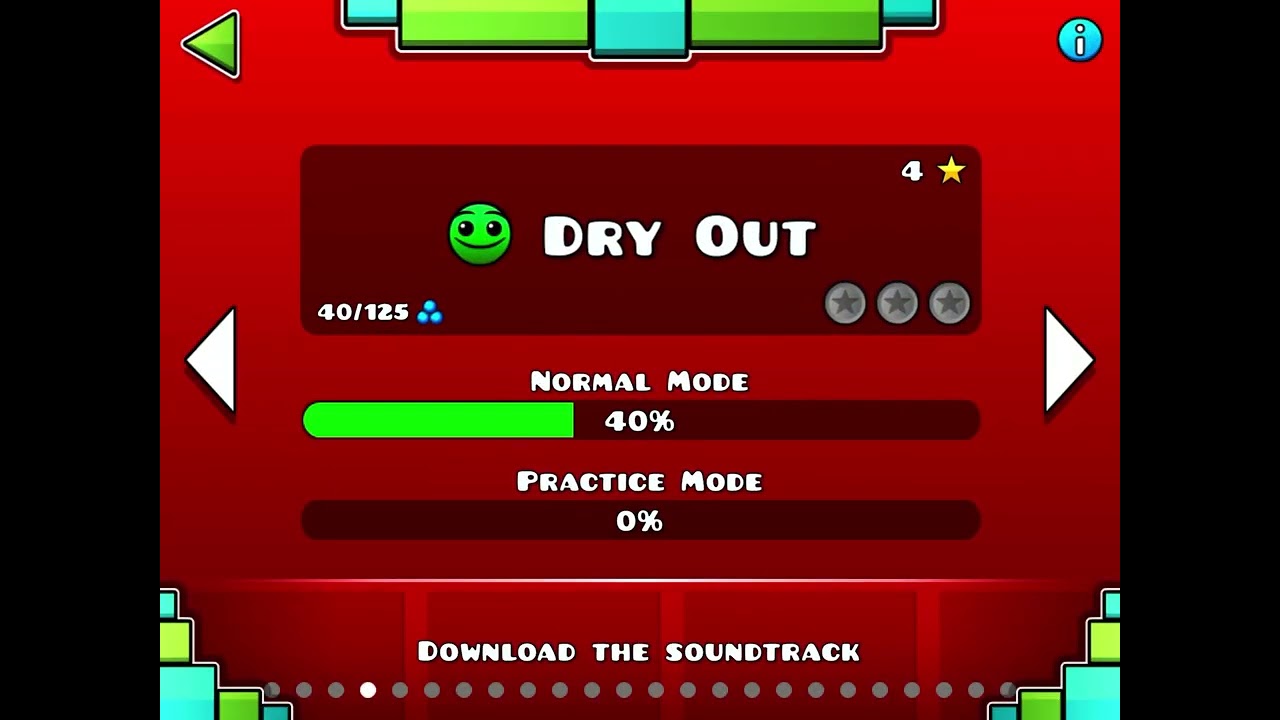 Playing one attempt in each non demon rob top levels