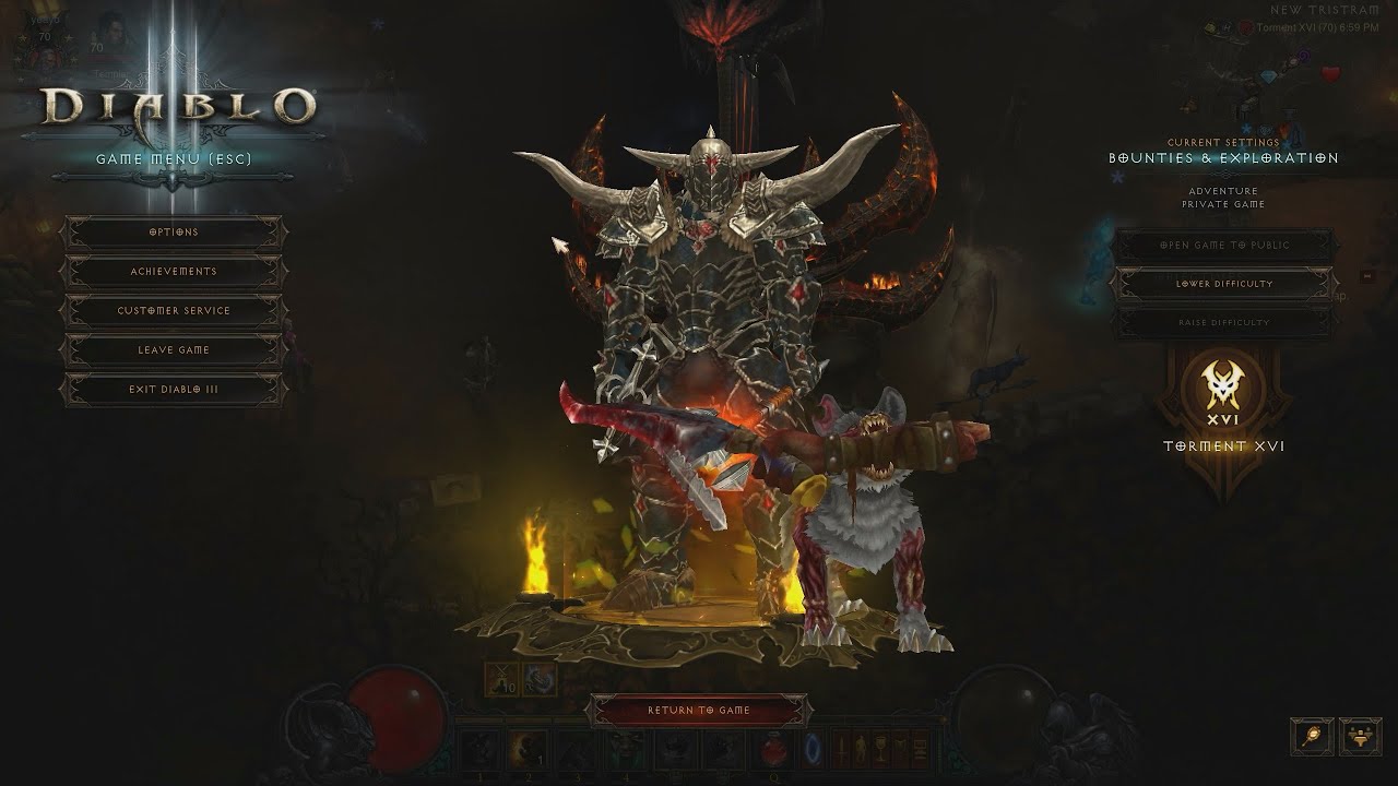 Diablo 3 Season 37 Start Unlimited Gear/Mats Farm Rend WW Barb!!!!!SSF