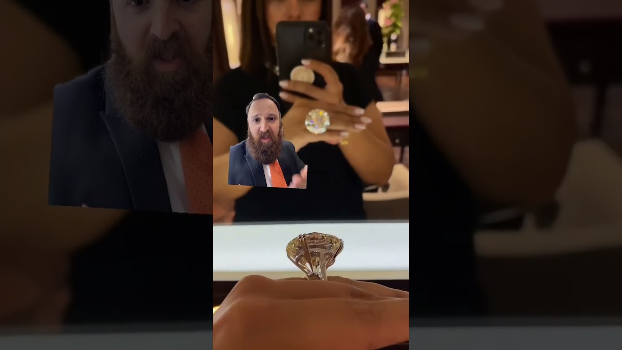 Who can resist 100 ct diamond ring? 