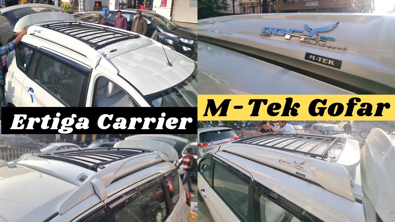2022 Maruti Suzuki Ertiga Mtek Gofar Carrier Installation 🚗 6268777684