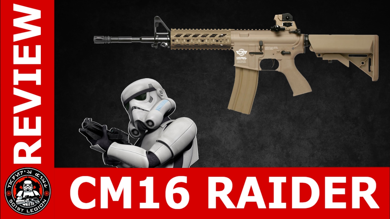 Review CM16 Raider GyG Español + prueba de tiro