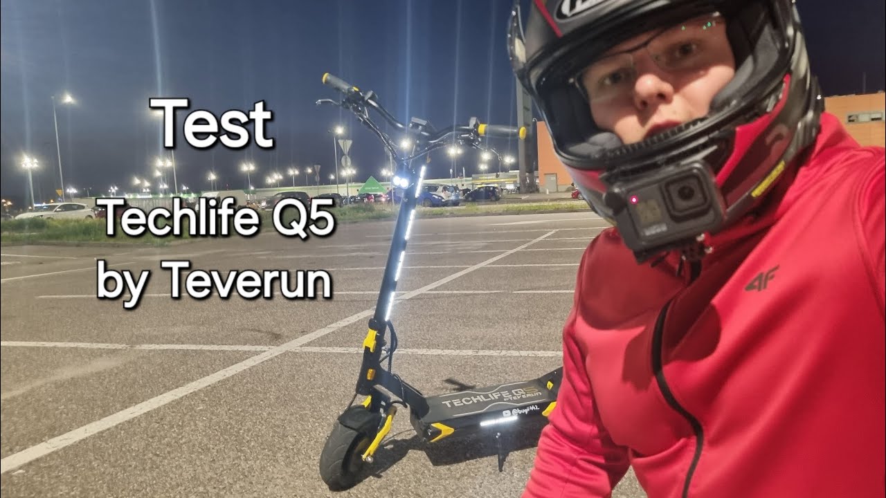 Techlife Q5 by Teverun| Test oraz pierwsze wrażenia | Świetna hulajnoga elektryczna w dobrej cenie