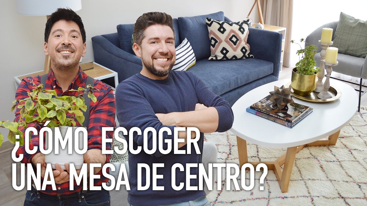 ¿Cómo escoger una mesa de centro?