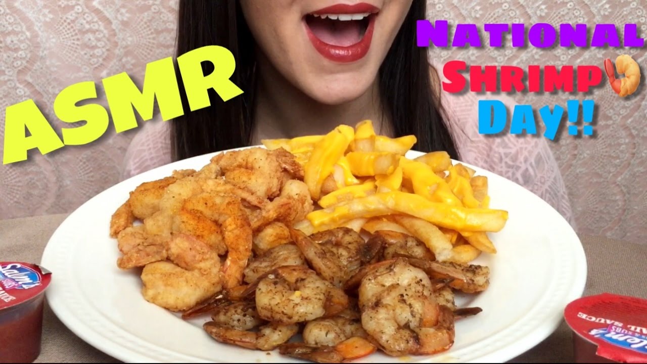 ASMR Shrimp (Whispering) | Eating Show