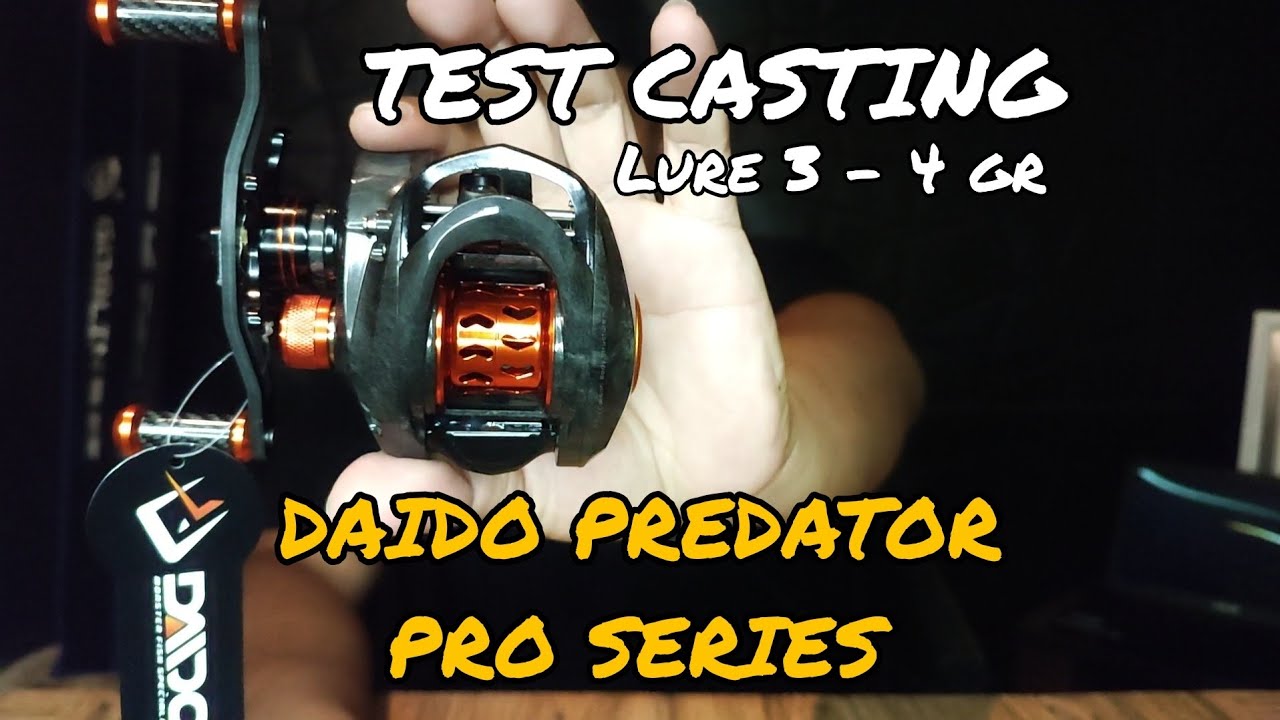 Seperti ini Performa Castingnya‼ Reel Bc Daido Predator Pro Series SW | Shallow Spool