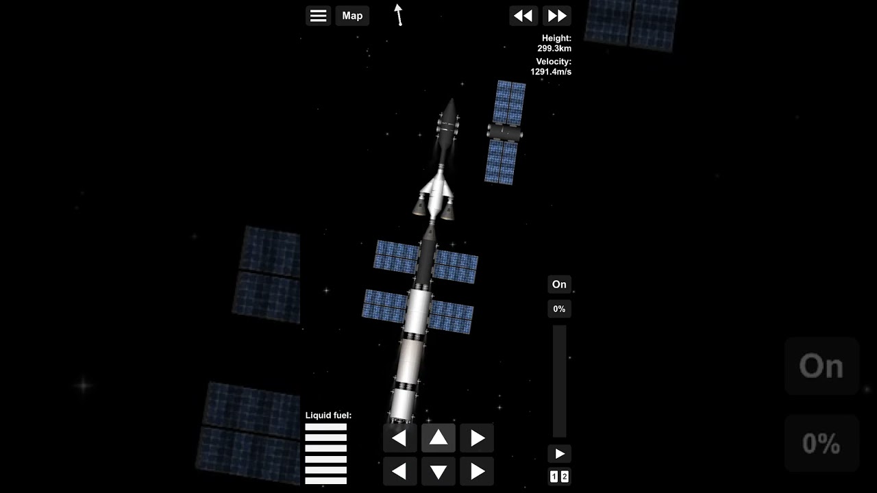 Completing my Huge Space Station in Spaceflight Simulator