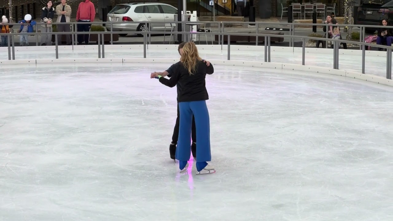 Cole’s ice skating demo at Millcreek