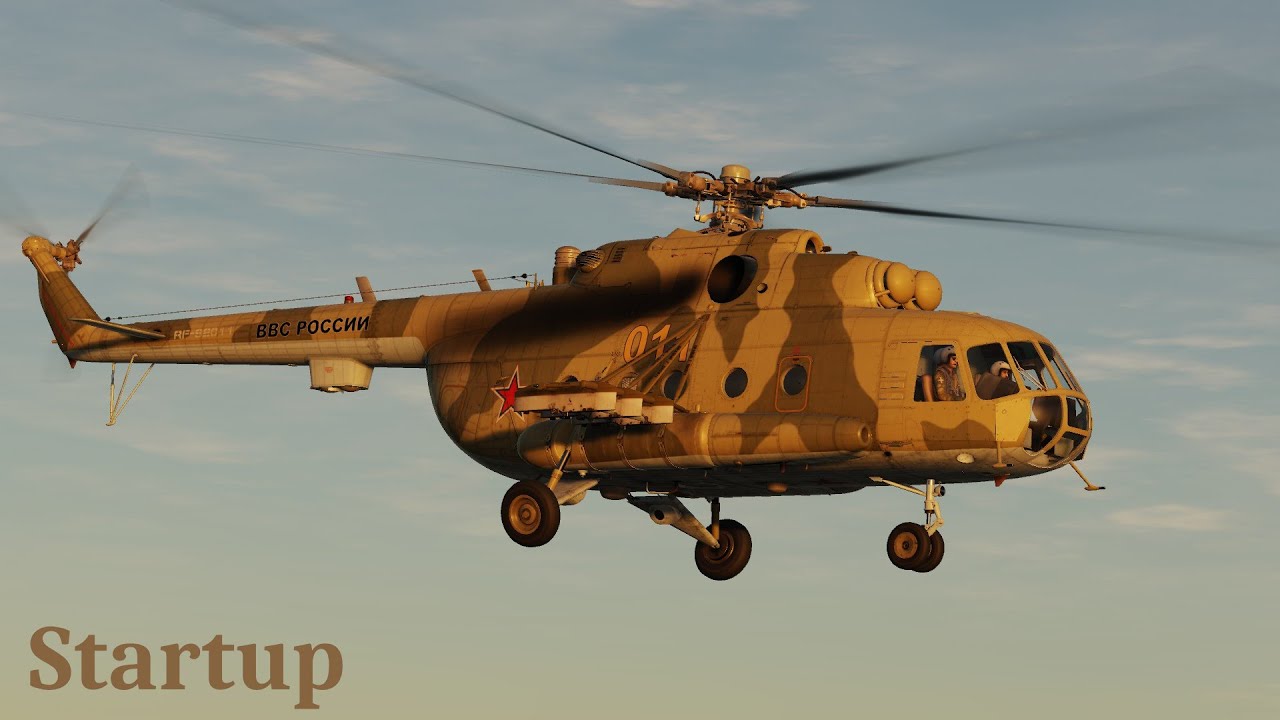 Запуск DCS Ми-8МТВ2