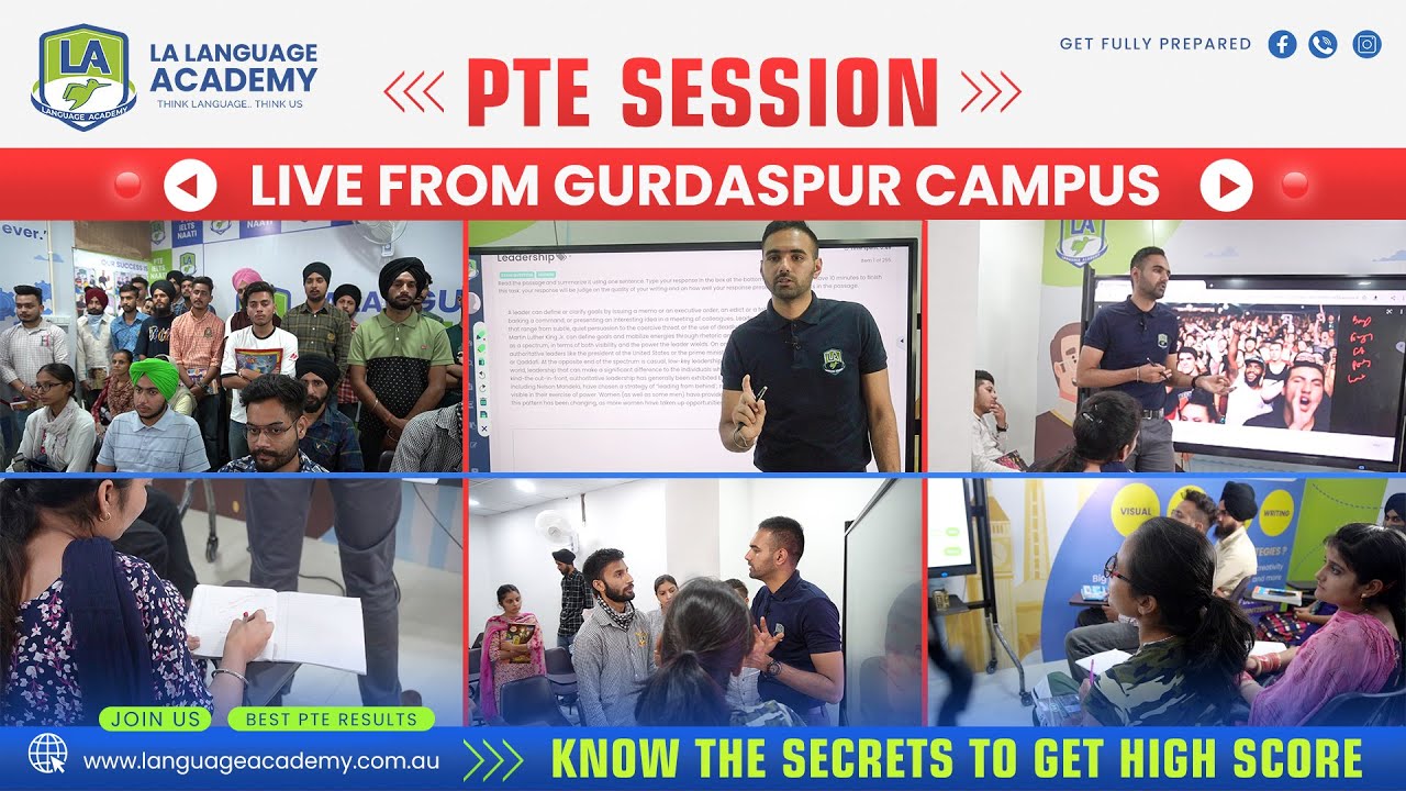 PTE Live Sessions with Varun Dhawan at Gurdaspur Campus | Join Now!