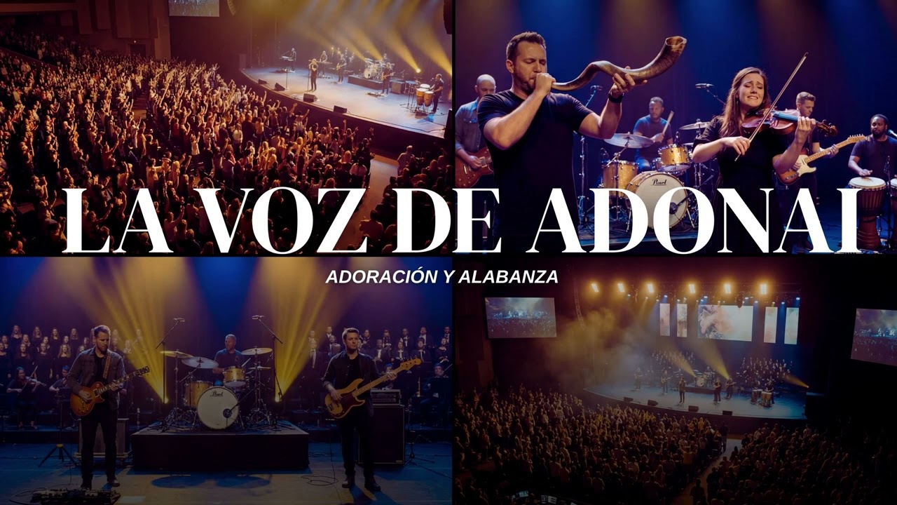 La Voz de Adonai ADORACIÓN Y ALABANZA EN VIVO | Cuando Dios habla y Su pueblo responde en adoración
