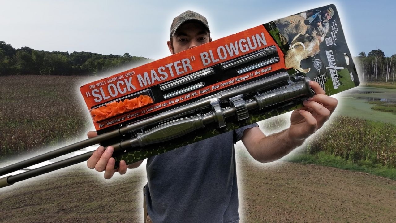 Tim Wells' Slock Master Blowgun Unboxing & Review! The Ultimate Blowgun for Precision & Performance!