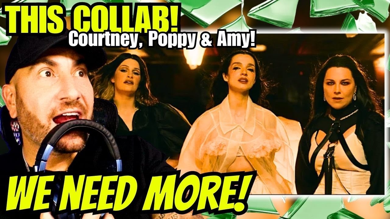 WOW! | Amy Lee, Poppy & Courtney LaPlante – End of You | Reaction 🔥 Ethereal, Heavy & Haunting