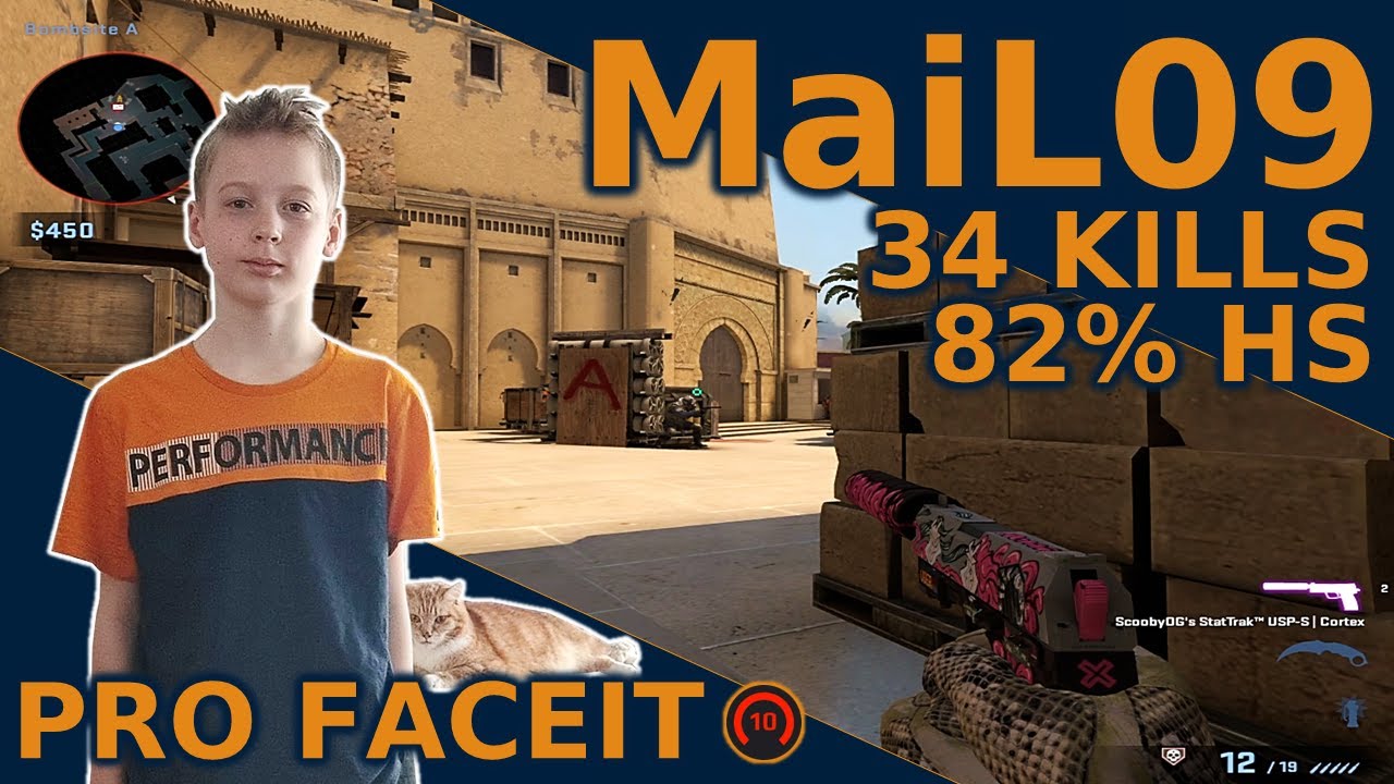 14 YEAR OLD MaiL09 is INSANE🔥 - CSGO POV Highlights ONLY