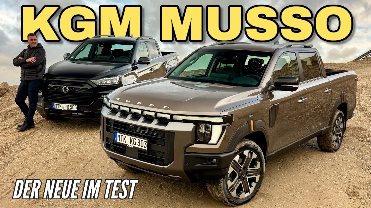 KGM MUSSO GRAND 2.2 DIESEL 2026: Neuer Pick-up im ersten TEST | Allrad | Off-Road | Vergleich