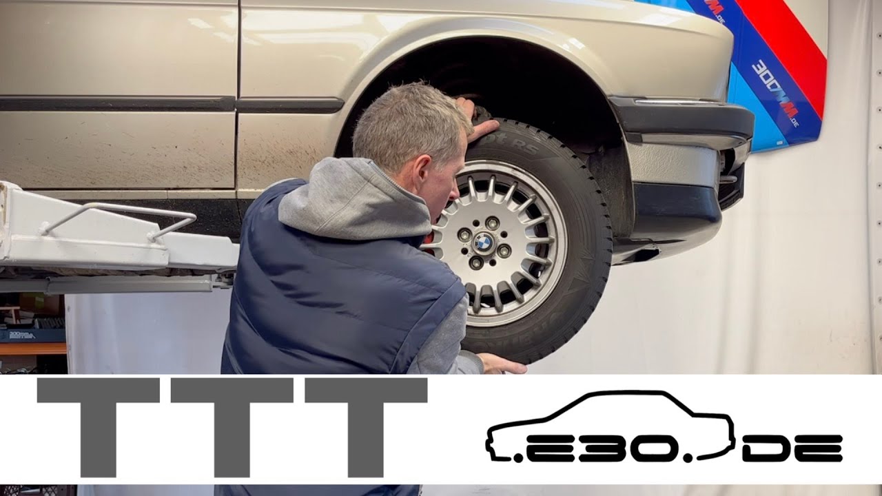 Radlager tauschen BMW E30 Vorderachse