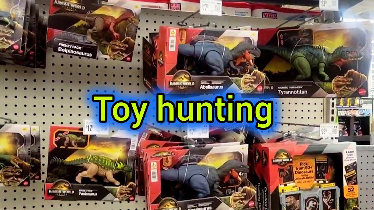 TOY HUNTING!! clearence (JARRASIC PARK)(FIGURES)!! WALMART and OLLIES!! CHEAP TOYS!! 