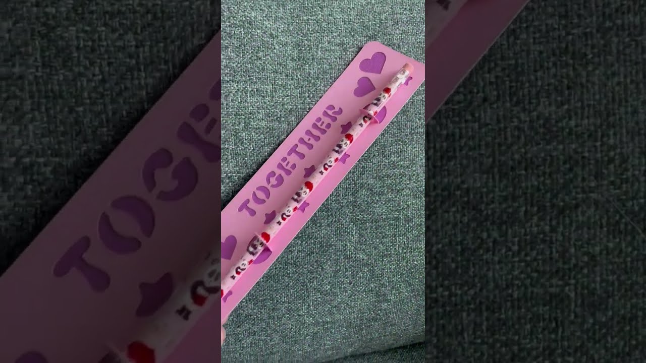 Together. Valentine SVG Cutting File for Cricut, Silhouette | Pencil Holder Valentine Gift