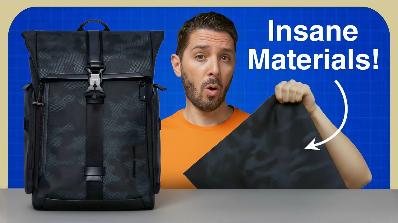 This Brand Keeps Impressing Me (NayoSmart Herman H2 Half Roll Top Backpack Review)