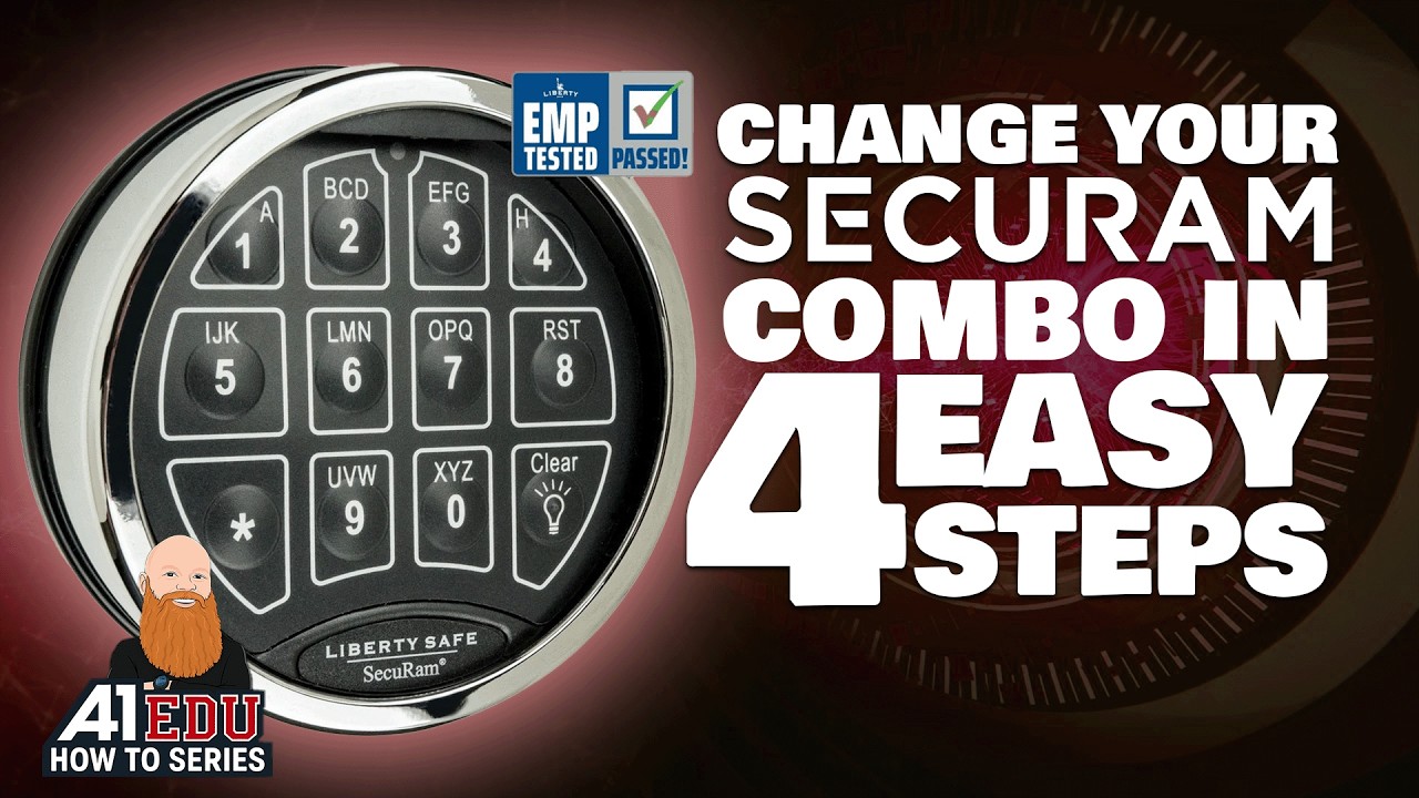 How To Change Your Combo | SecuRam TopLit