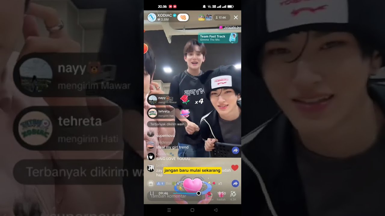 ZALESING Live на TIKTOK🎉[20240705] удалось записать именно так😌 #xodiac#소디엑#zayyan#sing#leo