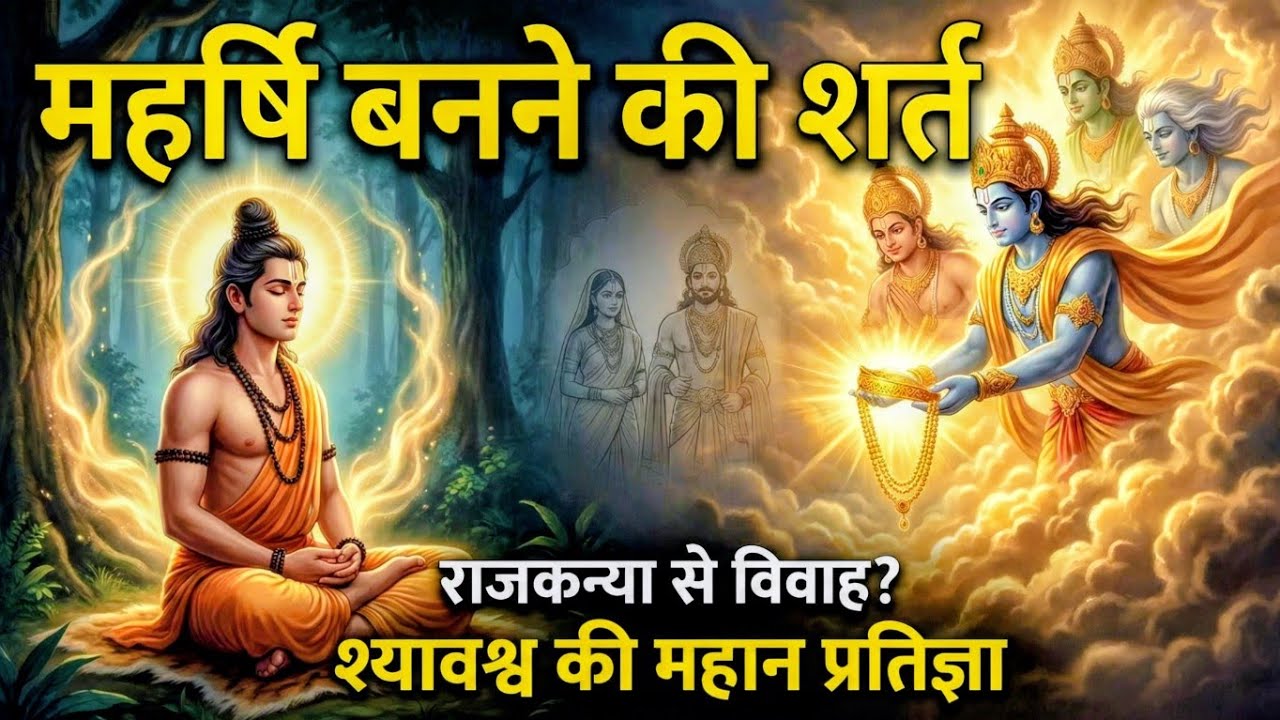 महर्षि पद की पात्रता | मंत्रदर्शी ऋषि श्यावाश्व की धार्मिक कथा | सनातन प्रेरक कहानी