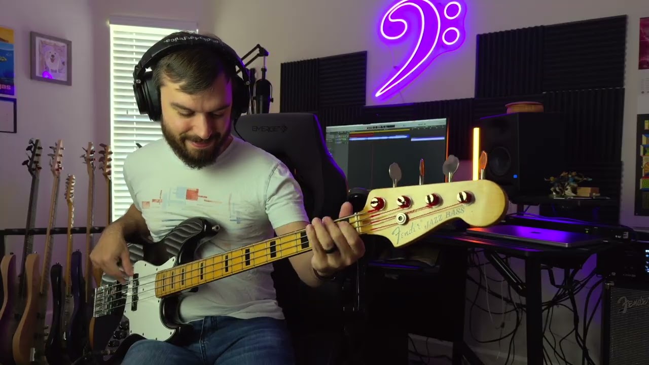 Rush - Beneath, Between & Behind - Bass Cover