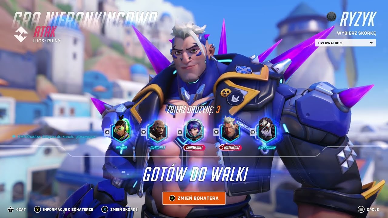 Overwatch 2 PL [8] - Ryzyk - Atak (Ilios)