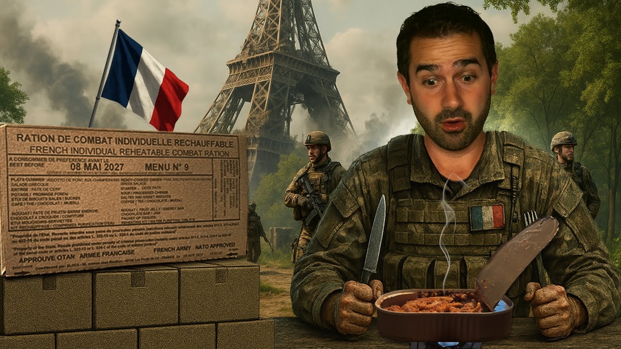 Je teste la RATION de COMBAT française 🇫🇷 ! Utile pour un PREPPER ou pas ?