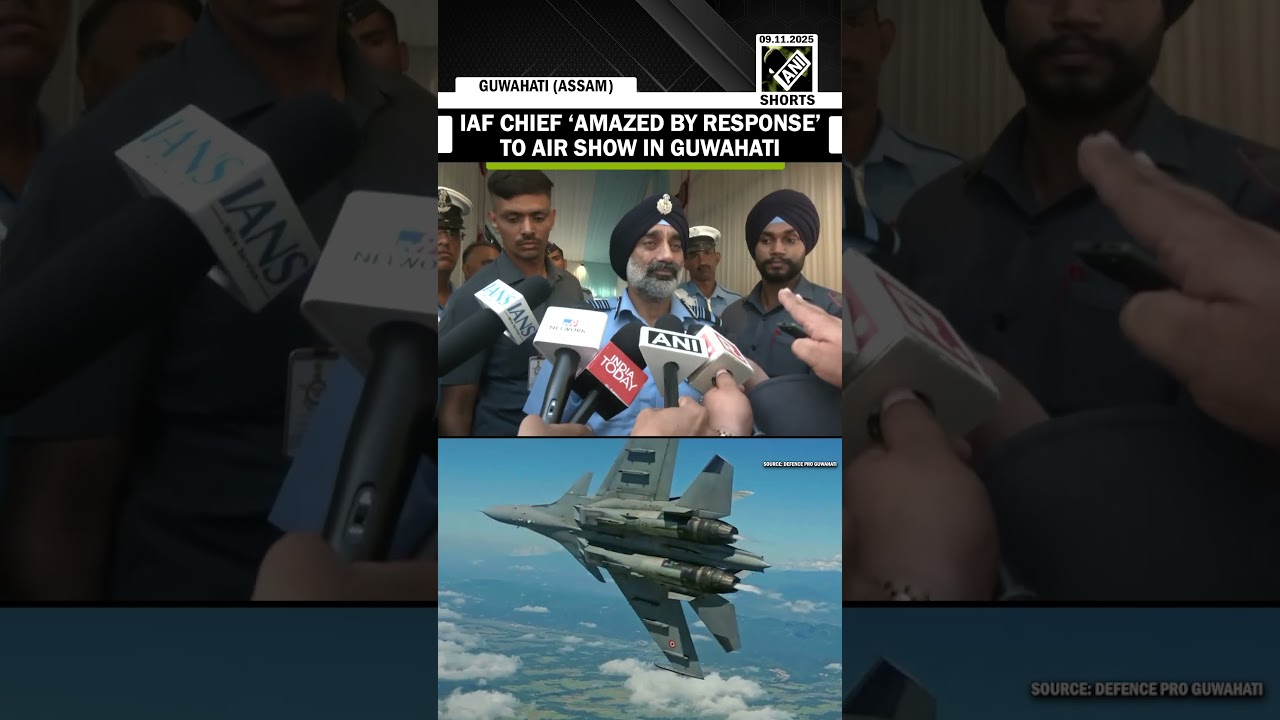 IAF Chief AP Singh &lsquo;Amazed by response&rsquo; to air show in Guwahati, appeals youth into aviation sector