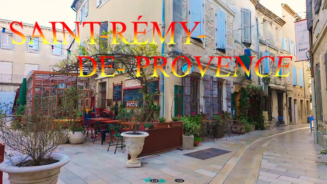 ST-Rémy-de-Provence ,Nichée au cœur des Alpilles