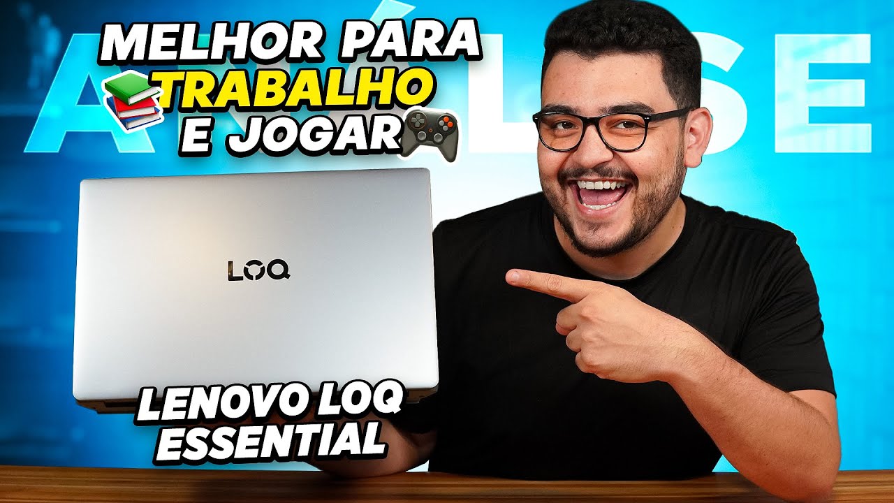 Melhor Notebook Gamer CUSTO BENEFICIO? Lenovo LOQ-E Unboxing Análise e Desmontagem