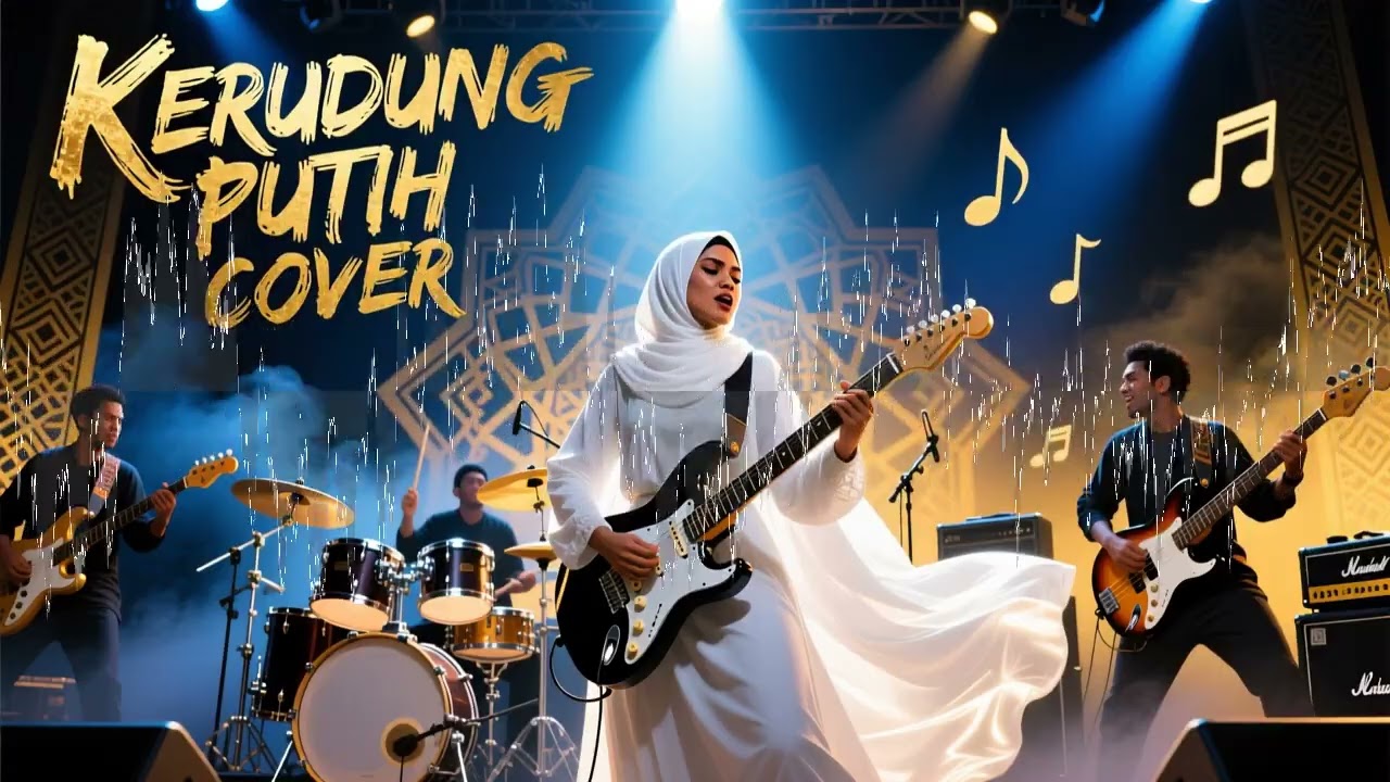 Kerudung Putih (Cover) | Lagu Religi Islami Paling Menyentuh 2025 Cover Rhoma irama