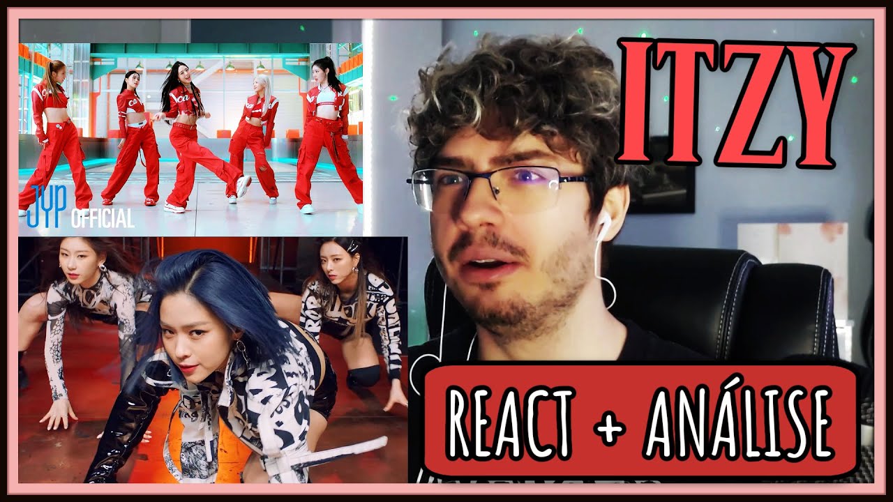 Reagindo a ITZY pela PRIMEIRA VEZ e tentando achar minha crush RYUJIN nos MVs 👀💖