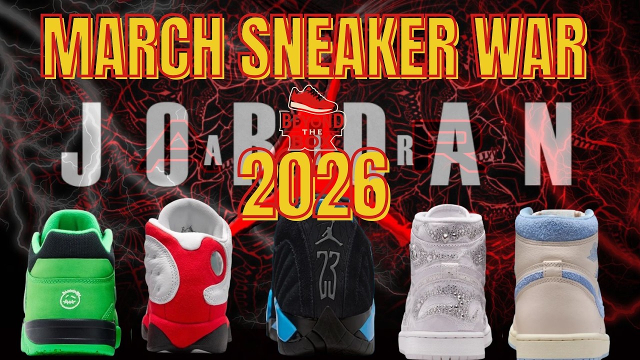 Jordan vs The Game! March 2026 Sneaker War Begins 🔥