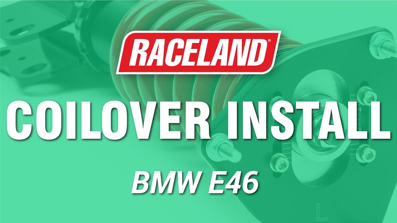 How To Install BMW E46 Coilovers (1999-2005)