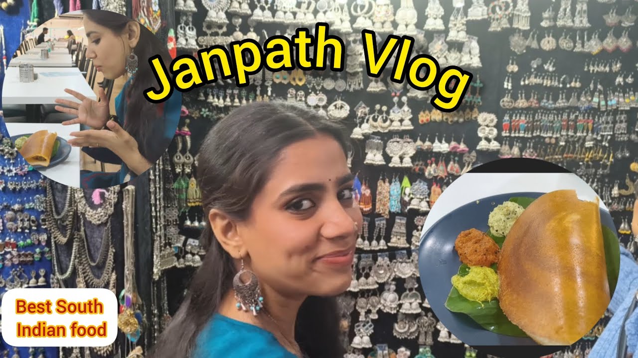 Janpath Mini Vlog|| My Favourite place in Delhi♥️ 