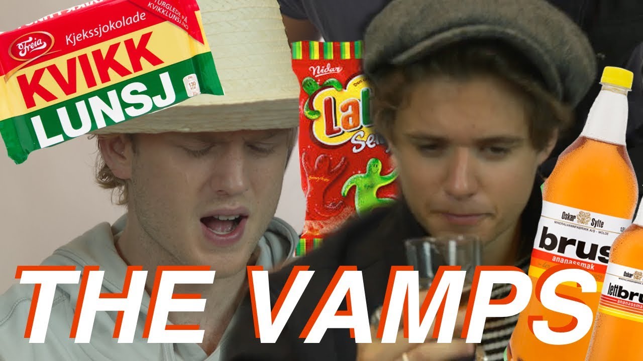 THE VAMPS SMAKER PÅ NORSK GODTERI - Topplista - Powered by Telia