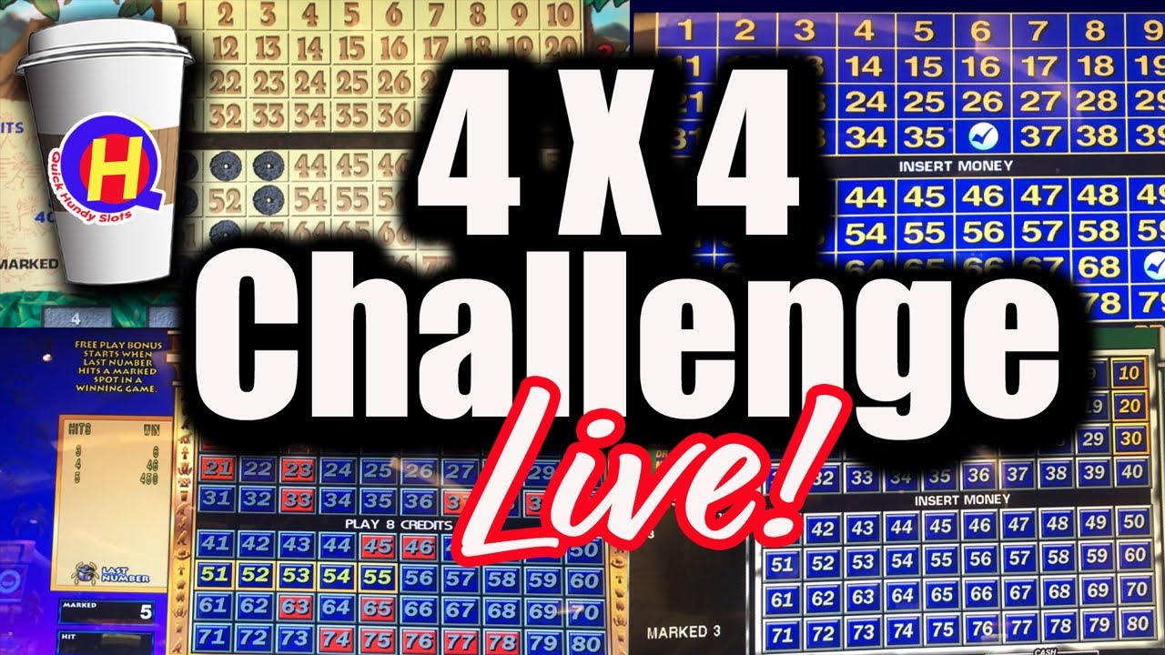 🚨LIVE! KENO 4-Spot Challenge
