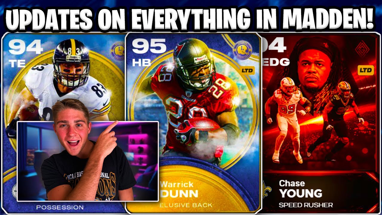 UPDATES ON EVERYTHING IN MADDEN 26! LEGENDS REVEALS! GAUNTLET CHASE YOUNG, PLAYOFFS + MORE!
