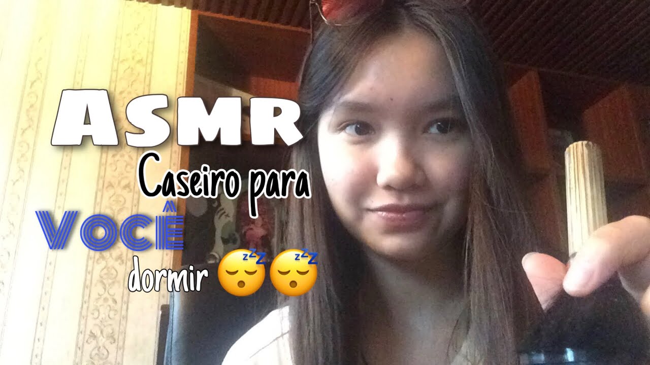 ASMR caseirinho pra você DORMIR e RELAXAR!! ☺️ #asmr #asmrsounds #asmrcommunity 