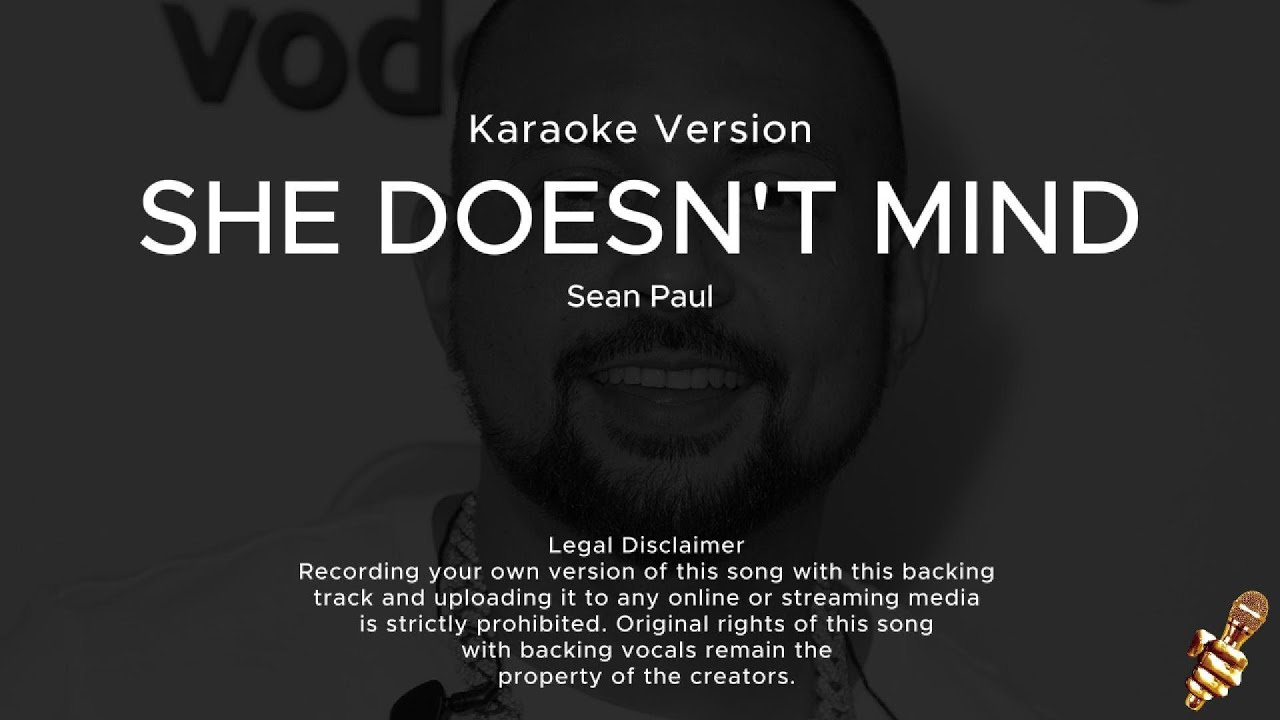Sean Paul - She Doesn't Mind (Karaoke Version)
